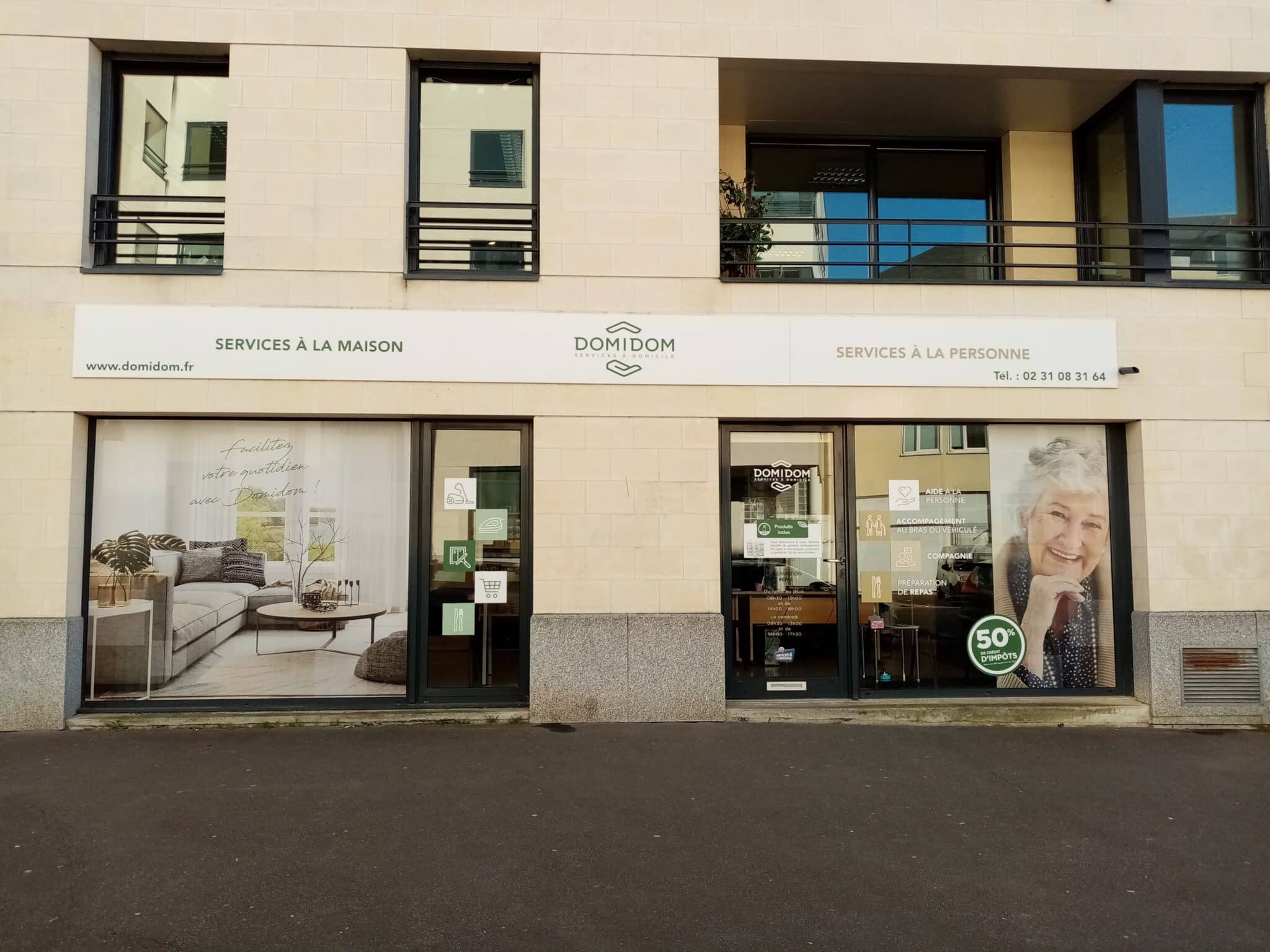 DOMIDOM Vitrine Caen