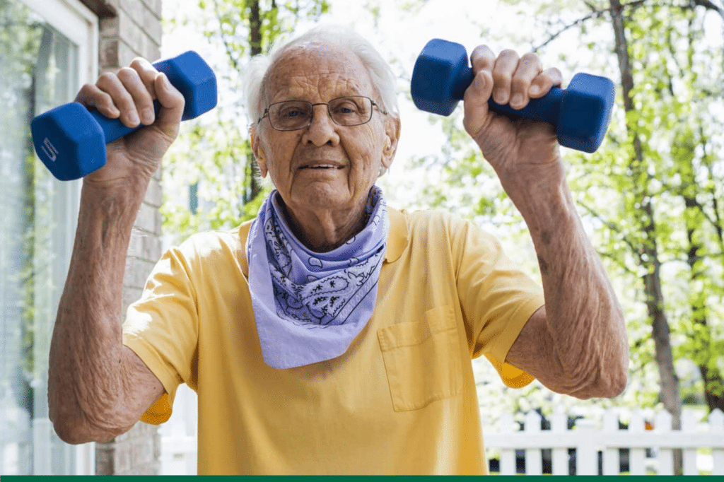 Peut-on encore renforcer ses muscles après 90 ans ?